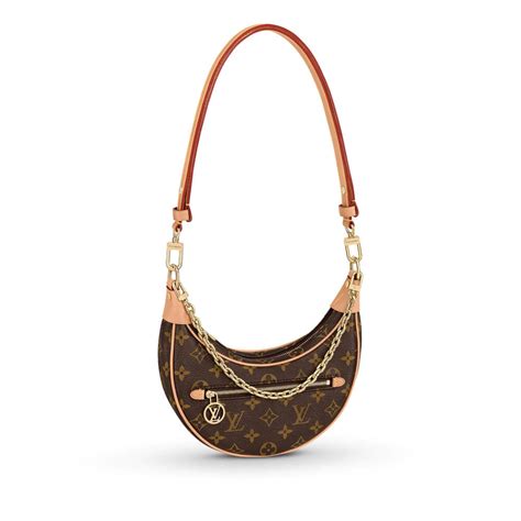 louis vuitton crescent bag|louis vuitton loop monogram bag.